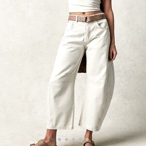 WE THE FREE wht Denim Pacifica straight legs dust s30